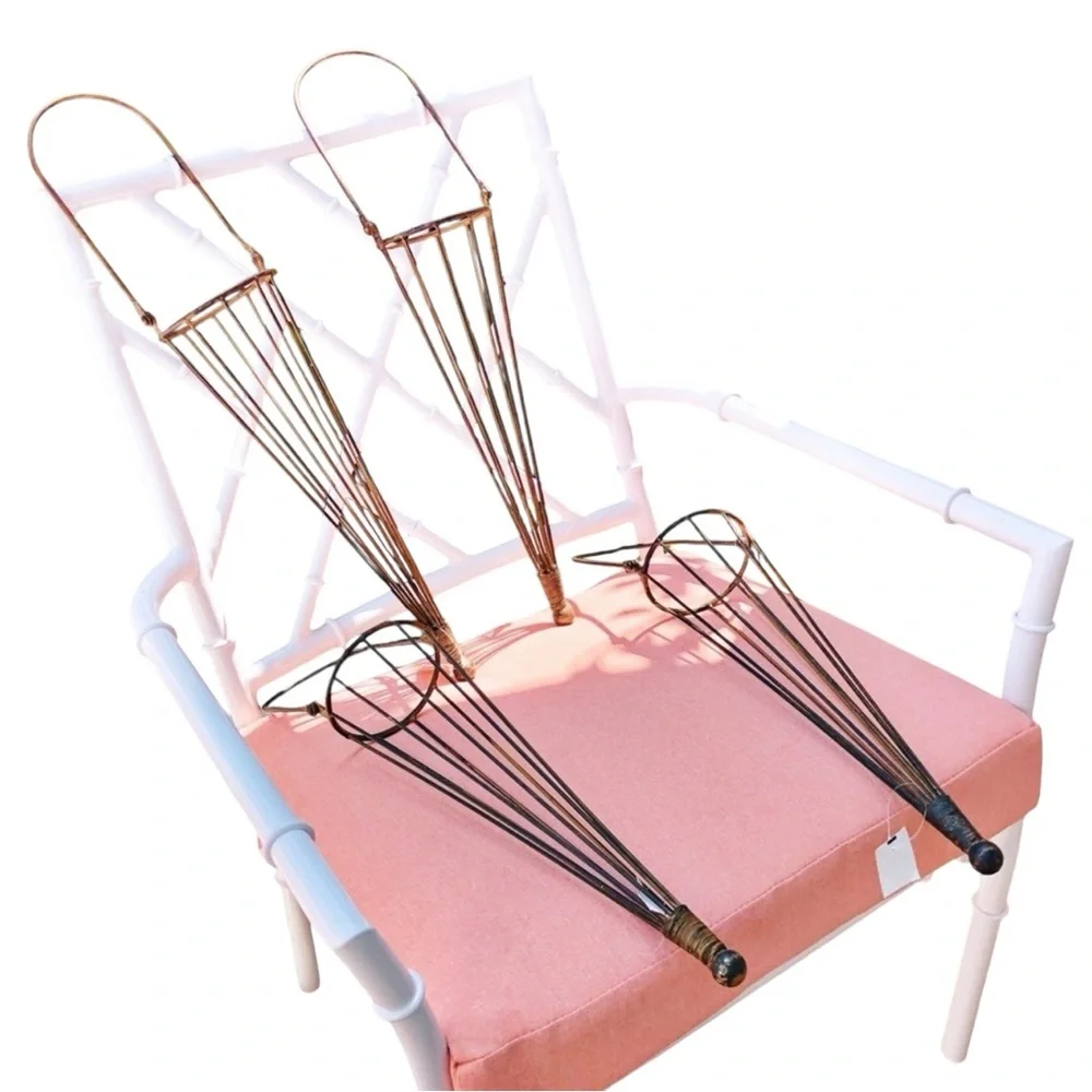NWT Elegant Copper Bronze Party Torches Outdoor Hanging Candle Holder